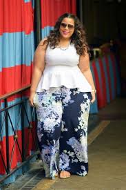 Palazzo Pants Plus Size 5 Best Outfits Curvyoutfits Com Curvy Girl Fashion Plus Size Fashion Plus Size Fashion For Women