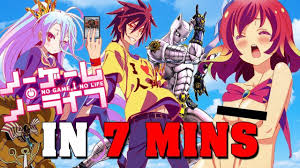 No Game No Life In 7 Minutes No Game No Life Manga Games Anime
