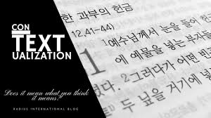 Meaning of contextualize in english. Contextualization Does It Mean What You Think It Means