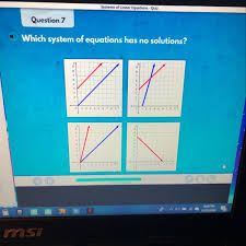 Ace your ncert, cbse, icse & state board exams with brainly. Which System Of Equations Has No Solutions Brainly Com