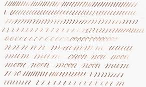Gallery For Calligraphy Alphabet Practice Sheets Pdf Kalligrafiya Kalligraficheskij Alfavit