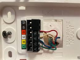 Locate the mode and arrow buttons (up and down) on the wearer's thermostat control. How Do I Install My Wiring Going From A Carrier Infinity System A B C D Set Up Google Nest Community