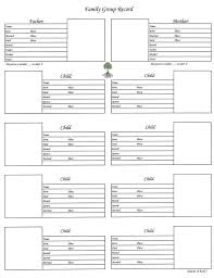 Our Roots Downloadable Family Group Chart 2 Genealogy