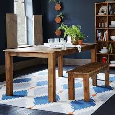 West Elm Expandable Farm Table Space Saving Dining Table Farm Table Contemporary Dining Table