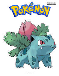 Get pokemon ivysaur coloring pages for free in hd resolution. Ivysaur Pokemon Coloring Page Super Fun Coloring