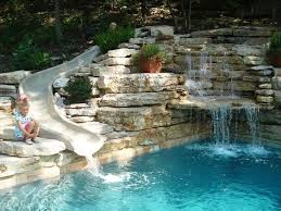 30 Beautiful Backyard Ideas With Swimming Pool Today Pin Wasserfall Garten Hintergarten Hinterhof Pool Landschaftsbau
