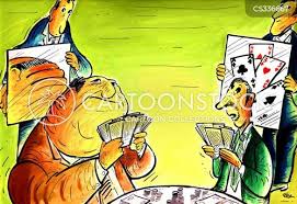 Card Players Cartoons and Comics - funny pictures from CartoonStock