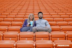 The progressive corporation, 6300 wilson mills rd., mayfield village, ohio 44143. Baker Mayfield And Wife Emily Talk About Starring In Progressive Ads Living In Stadium Fox 8 Cleveland Wjw
