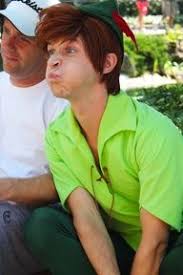 Spieling Peter Funny Face Peter Pan Disneyland Disney Face Characters Peter Pan Disney