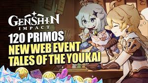 How To Play Tales of the Youkai Web Event | Obtain Primogems From Theme  Writing | Genshin Impact 3.3 - YouTube