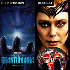 Marvel zombies poster featuring scarlet witch