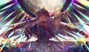 patchouli knowledge touhou project spell card 月符 サイレントセレナ pixiv 東方 かわいい かっこいい 壁紙 アニメ イラスト