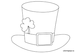 St Patrick S Day Hat Coloring Page St Patricks Day Hat Colouring Pages Coloring Pages