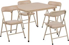 Maybe you would like to learn more about one of these? Amazon Com Flash Furniture Kids Tan 5 Piece Folding Table And Chair Set Furniture Decor
