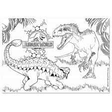 Dinozaury do druku za darmo dla dzieci i dorosłych. Puzzle 2w1 Ukladanka Kolorowanka Dinozaury Tyranozaur 108 Elementow