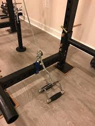 These triceps pulldown sets are unisex, cheap, and certified items. Diy Lat Pulldown And Low Pulley On A T3 Rack Diy Home Gym Diy Gym Equipment Diy Gym