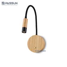Hotel Headboard Wall Mounted Flexible Snake Wooden 3w Bed Reading Light View Modern Gooseneck Led Reading Wall Lamp Passun Product Details From Zhongshan Passun Lighting Factory On Alibaba Com