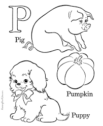 Personalize your knitting projects, such as a blanket, hat, and more, with these simple and easy knit block patterns for every letter of the alphabet. Abc Coloring Sheet Letter P 020 Abc Coloring Abc Coloring Pages Alphabet Coloring Pages