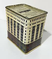 It offers customers stability and variety in its credit card options, as well as home loans. Cba Vintage Commonwealth Bank Of Australia Brown Heritage Building Tin Money Box Ebay