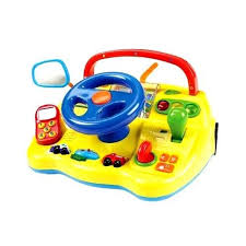 Electronic Toy Dashboard With Steering Wheel Electronic Toys Toddler Toys Educational Toys