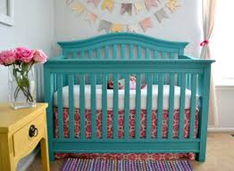 How To Paint A Crib Project Nursery Baby Safe Paint Painted Nursery Furniture Painting A Crib