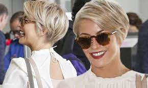 Romantic valentines day easy updo for short or medium length hair! Julianne Hough Shows Off New Pixie Cut While At Lax Daily Mail Online
