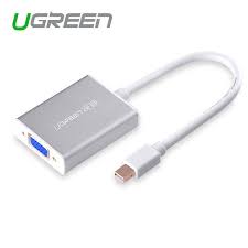 Ugreen Display Port Dp Thunderbolt Mini Displayport Na Vga Adapter Kabel Do Apple Macbook Air Pro Imac Mac Macbook Air Pro Apple Macbook Air Macbook