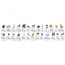 Zaner Bloser Alphabet Chart Alphabet Image And Picture