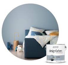 Sehnen sie sich in ihrem schlafzimmer vor allem nach ruhe, gelassenheit und stille? Farbe Designfarbe Blau Schoner Wohnen Kollektion