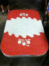 vintage kitchen table