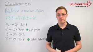 Lerne wie du die teilbarkeit einer zahl durch 2,3,4,5,7,9 oder 10 einfach ermitteln kannst. Teilbarkeitsregeln Quersummenregel