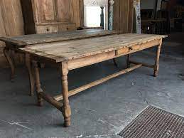 Constructed of sturdy solid rubberwood. Antique Oak Farmhouse Table Sold European Antique Warehouse