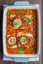 baked fish recipe with tomatoes