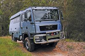 Do you see how big that mountain is in front of you? Man Tgm 13 290 4x4 Mining Support Vehicle All Terrain Motorhome