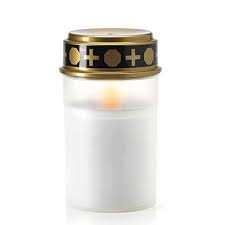 The faithful will often keep a lamp burning perpetually in their icon corner.in the russian orthodox church, it is customary to try to preserve the flame from the service of the 12 passion gospels and bring it home to bless their house: Buy Led Solar Candle Lamp Flameless Waterproof Electronic Memorial Candle Decorative Lights For Cemetery At Affordable Prices Free Shipping Real Reviews With Photos Joom