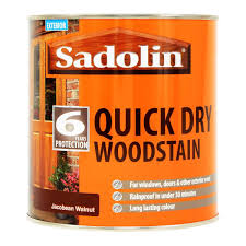 Save big on exterior wood stain at menards®! Sadolin Quick Dry Woodstain Semi Gloss Ready Mixed Mahogany 1l