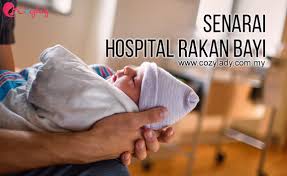 Senarai Hospital Rakan Bayi Cozy Lady