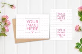 Download Wedding Invitation With Mini Cards Mockup Generator Mediamodifier PSD Mockup Templates