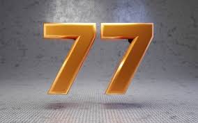 Angel number 77 as an indication of higher awareness and positive change. 317 Number 77 Stock Photos Free Royalty Free Number 77 Images Depositphotos