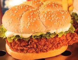 Kfc Zinger Burger Here I Will Tell You The Recipe Of Famous Kfc Zinger Burger Try Out This Kfc Recipe Cooking Recipes Zingers Recipe