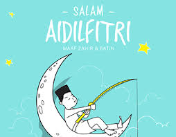 Kumpulan ucapan idul fitri yang singkat padat mengena satria baja. Maaf Zahir Batin Projects Photos Videos Logos Illustrations And Branding On Behance