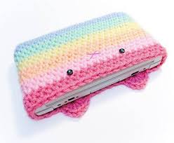 Nintendo Switch Or Switch Lite Case In 2020 Crochet Case Kawaii Crochet Crochet Mobile