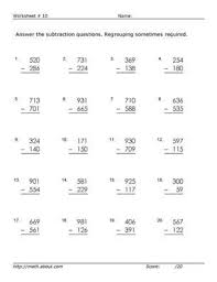 Each pdf worksheet contains 20 subtraction problems arranged in the vertical format. Practice 3 Digit Subtraction With These Free Math Worksheets Free Math Worksheets 2nd Grade Math Worksheets 3rd Grade Math Worksheets