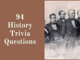 Jan 26, 2021 · this post includes questions about the history of the world, humans, and animals. 94 History Trivia Questions With Answers For Kids Adults Kids N Clicks