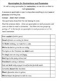 Become an expert on expanded form, ordering numbers, using place value. English Worksheets Ks1 Free Printable In 2020 Free Printables Nouns Possessive Apostrophe