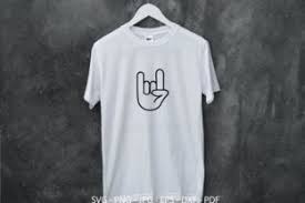 Eddie argos created this hugely entertaining band despite the fact that he can't play an instrument and can barely sing. Rock On Hand Svg Rock N Roll Hand Grafik Von Redcreations Creative Fabrica