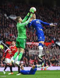 Goalkeeper David De Gea Of Manchester United Claims The Ball From Manchester United Football Club Goalkeeper Manchester United