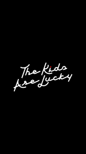 @thekidsarelucky, a creative production company founded by @teddywalton and  co-founded by myself and the gang