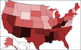 List Of U S States And Territories By Poverty Rate Wikipedia
