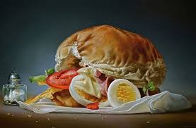 Cool art drawings pencil art drawings realistic drawings colorful drawings art drawings sketches joel penkman food sketch watercolor food food painting. Hyperrealistic Food Paintings Food Painting Tjalf Sparnaay Realistic Oil Painting